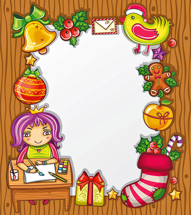 Открытка Деду Морозу своими руками: идеи с фото и шаблонами Открытка Деду Морозу своими руками: идеи с фото и шаблонами