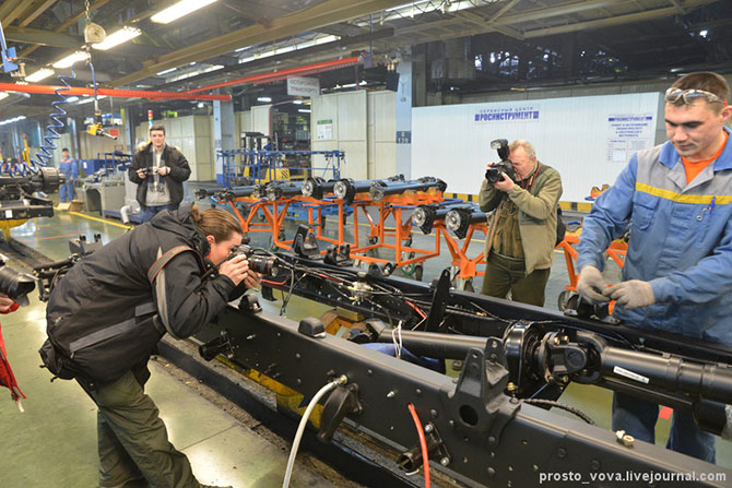 Как рождаются КАМАЗы (31 фото)
