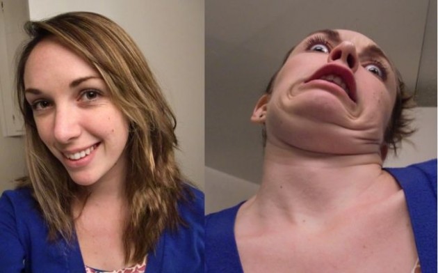Девушки строят рожи