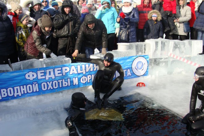 Российский фридайвер установил новый рекорд