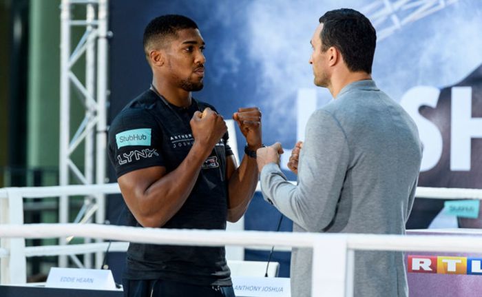 Бой: Энтони Джошуа - Владимир Кличко