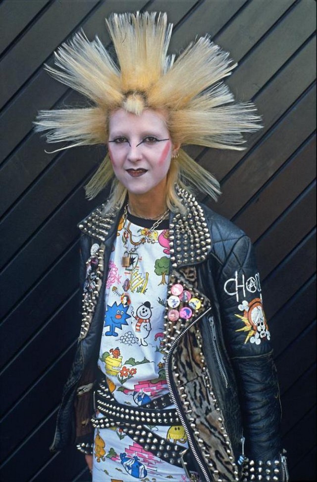 Лондонские панки 1970-х и 80-х