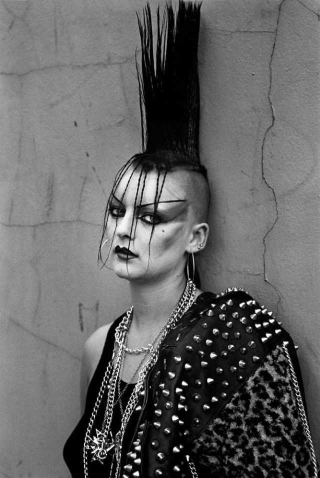 Лондонские панки 1970-х и 80-х