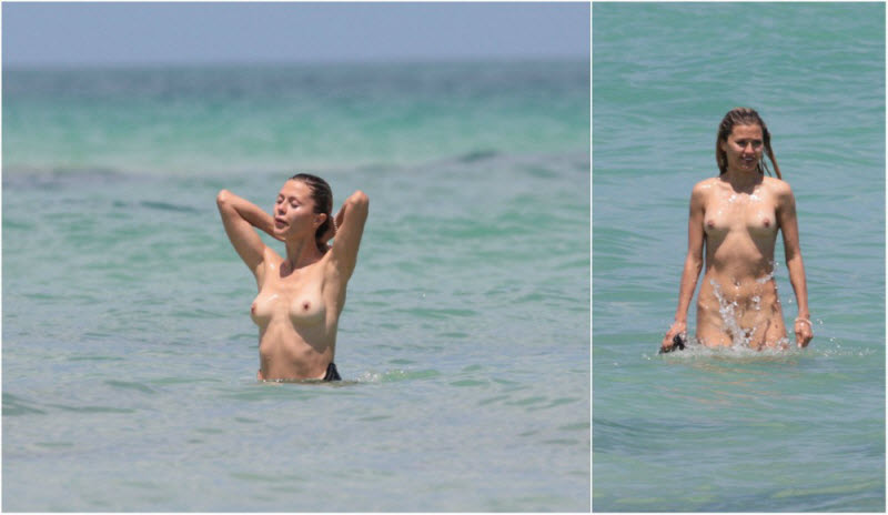 Виктория Боня разделась в Майами