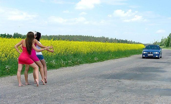 Девушки и автомобили