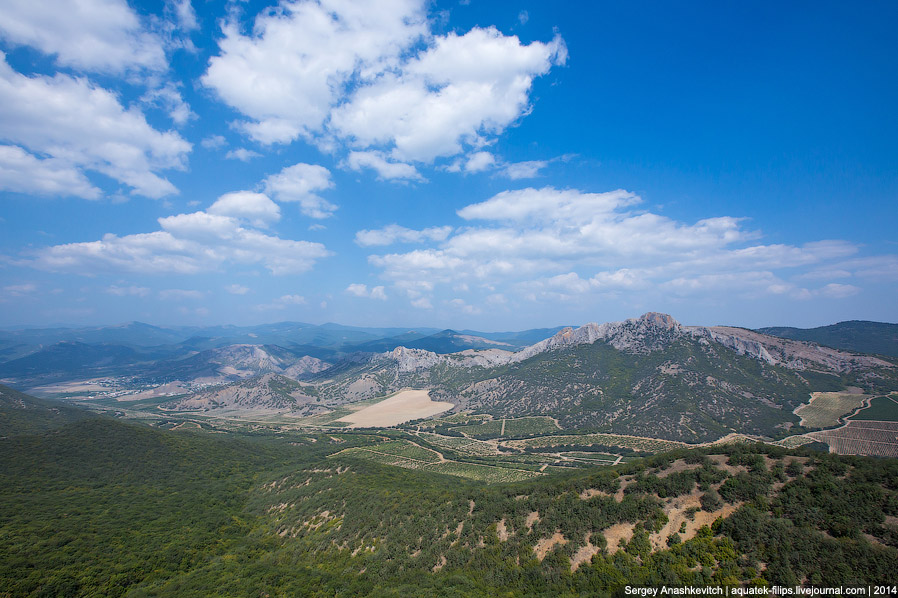 Хребты Юго-восточного Крыма