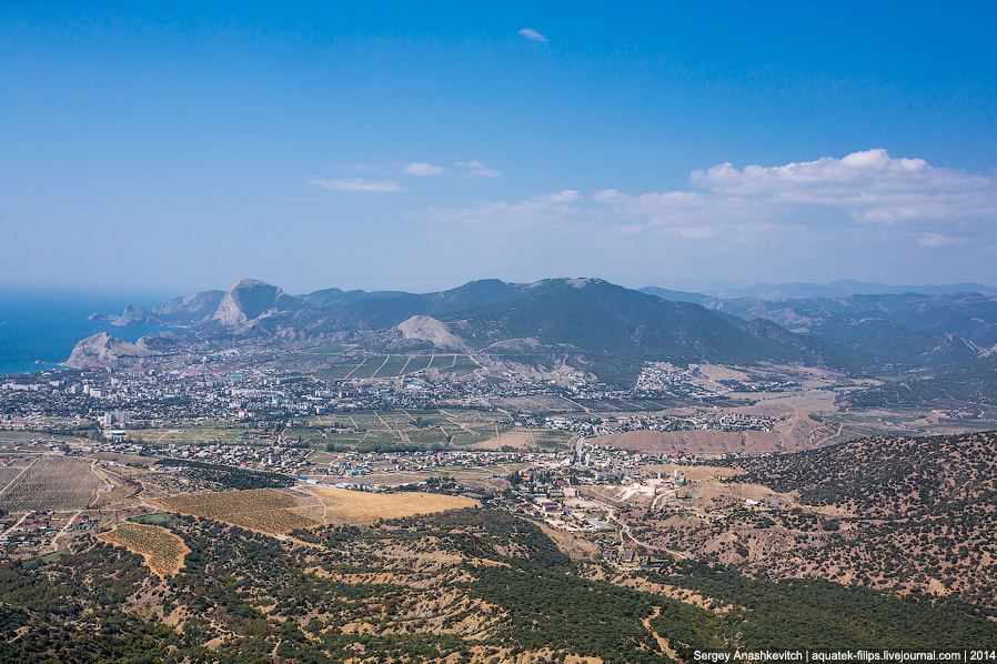 Хребты Юго-восточного Крыма