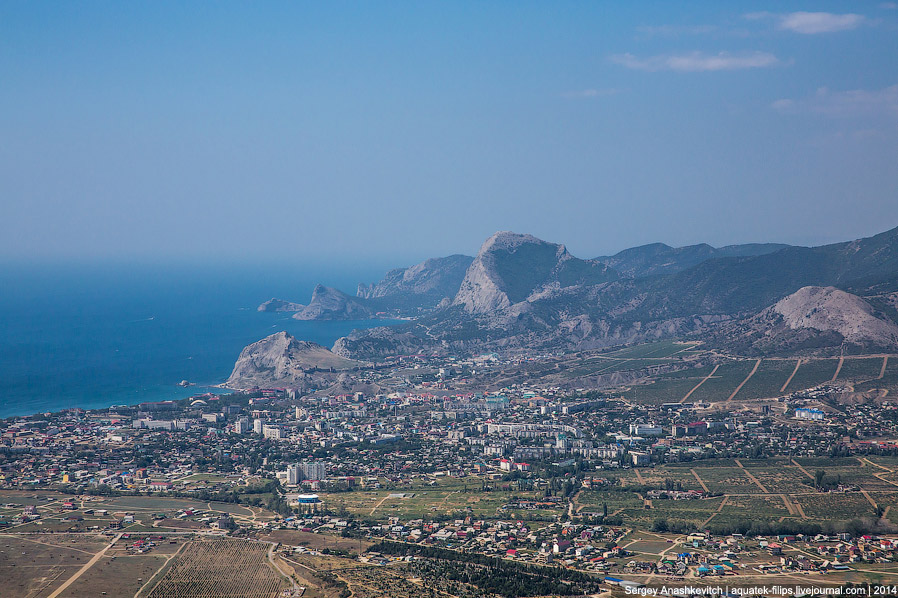 Хребты Юго-восточного Крыма