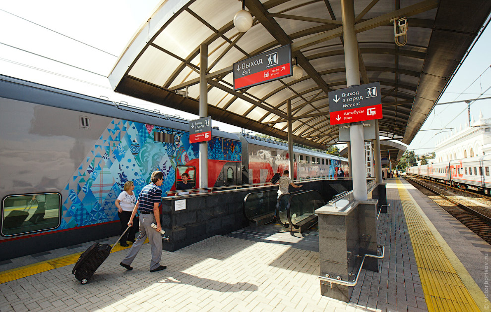 Двухэтажный поезд Москва — Адлер Двухэтажный поезд Москва — Адлер