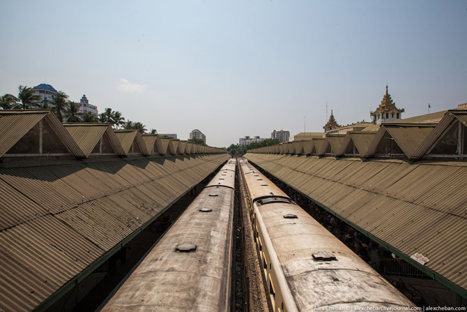 Как ездят на электричках в Юго-Восточной Азии