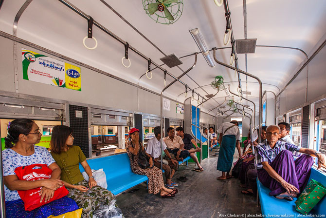 Как ездят на электричках в Юго-Восточной Азии