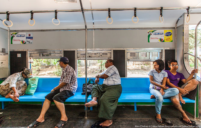 Как ездят на электричках в Юго-Восточной Азии