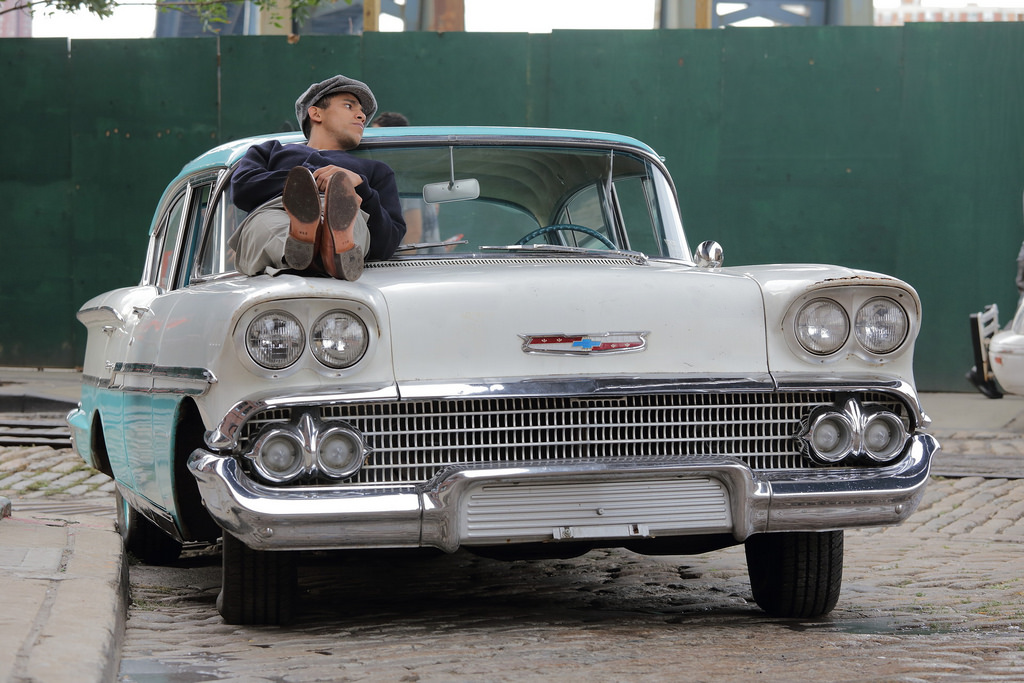 На съемочной площадке фильма Стивена Спилберга На съемочной площадке фильма Стивена Спилберга