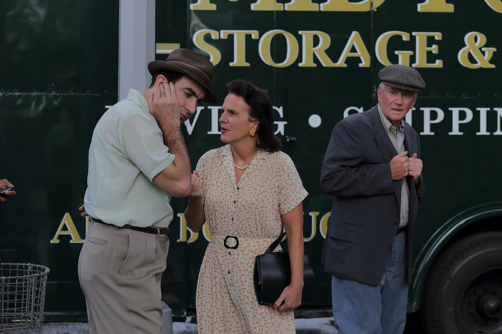 На съемочной площадке фильма Стивена Спилберга На съемочной площадке фильма Стивена Спилберга