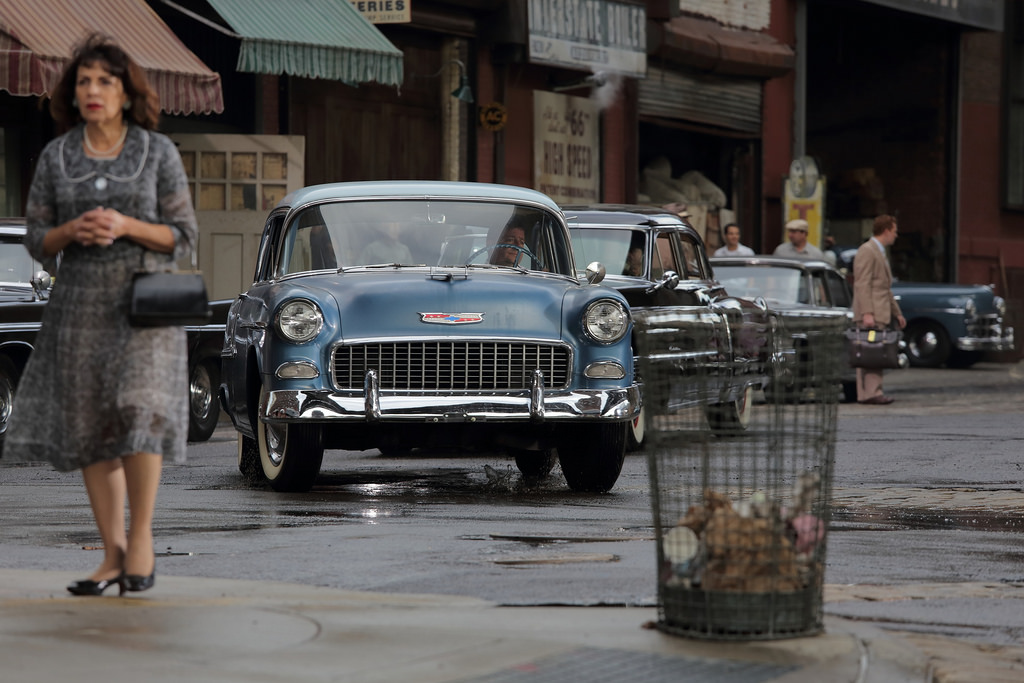 На съемочной площадке фильма Стивена Спилберга На съемочной площадке фильма Стивена Спилберга