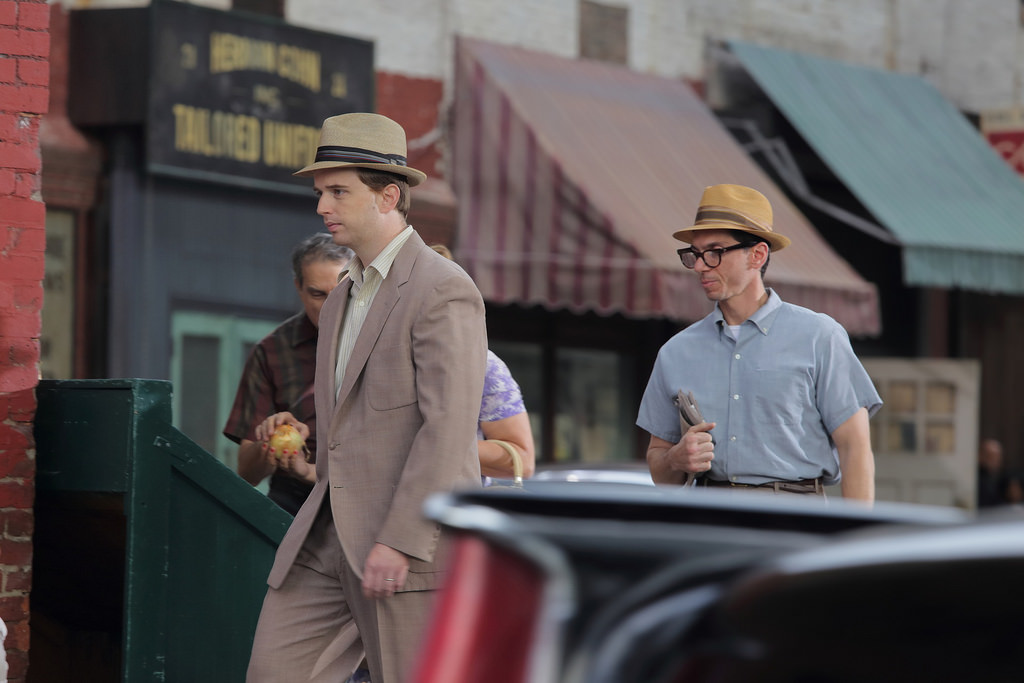 На съемочной площадке фильма Стивена Спилберга На съемочной площадке фильма Стивена Спилберга