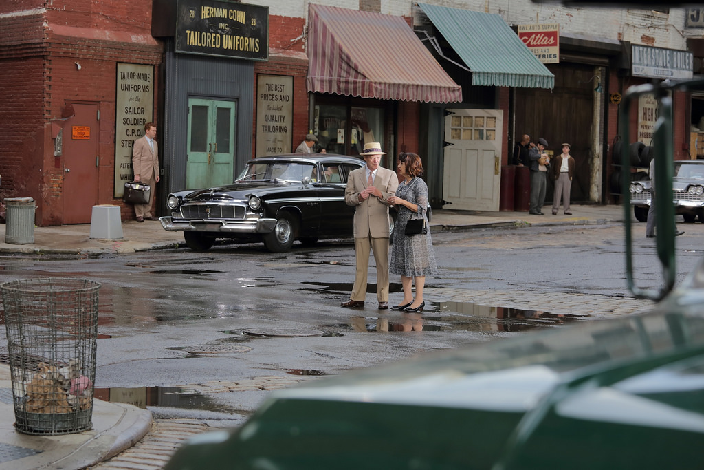 На съемочной площадке фильма Стивена Спилберга На съемочной площадке фильма Стивена Спилберга