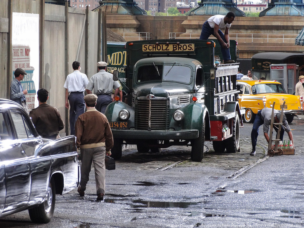 На съемочной площадке фильма Стивена Спилберга На съемочной площадке фильма Стивена Спилберга