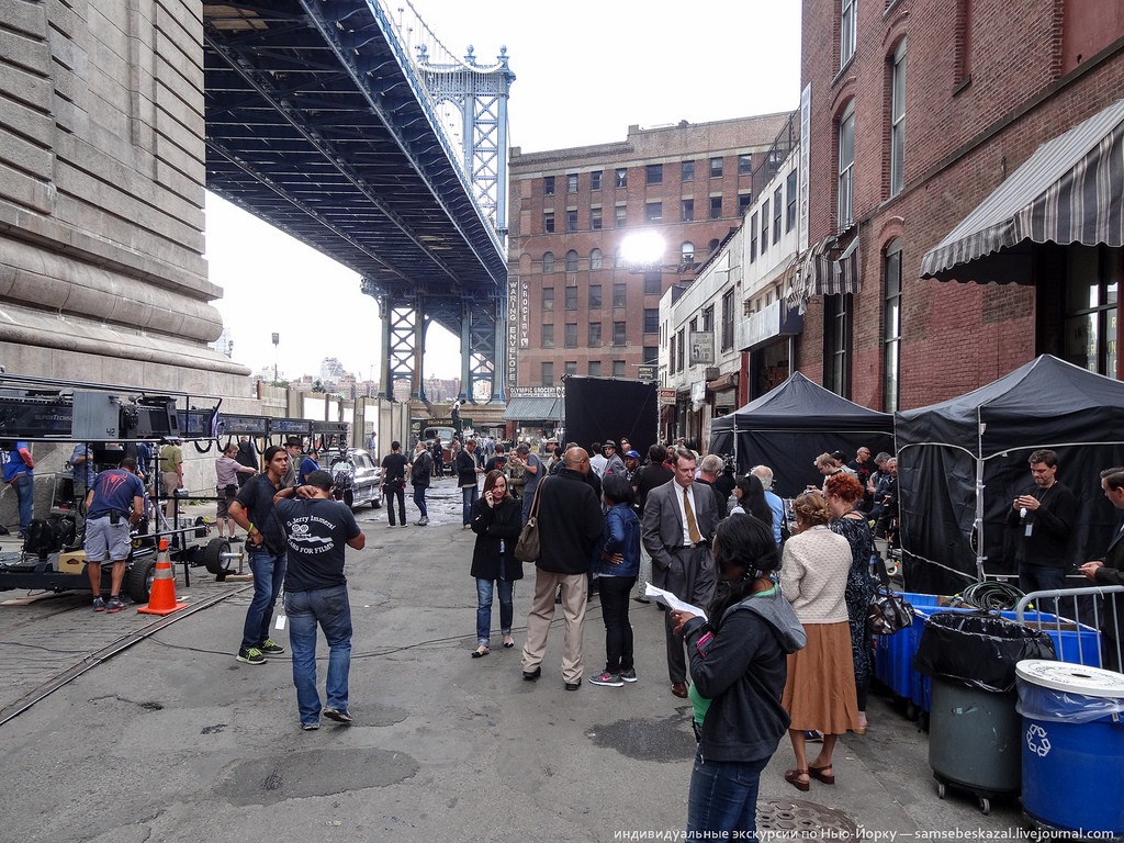 На съемочной площадке фильма Стивена Спилберга На съемочной площадке фильма Стивена Спилберга