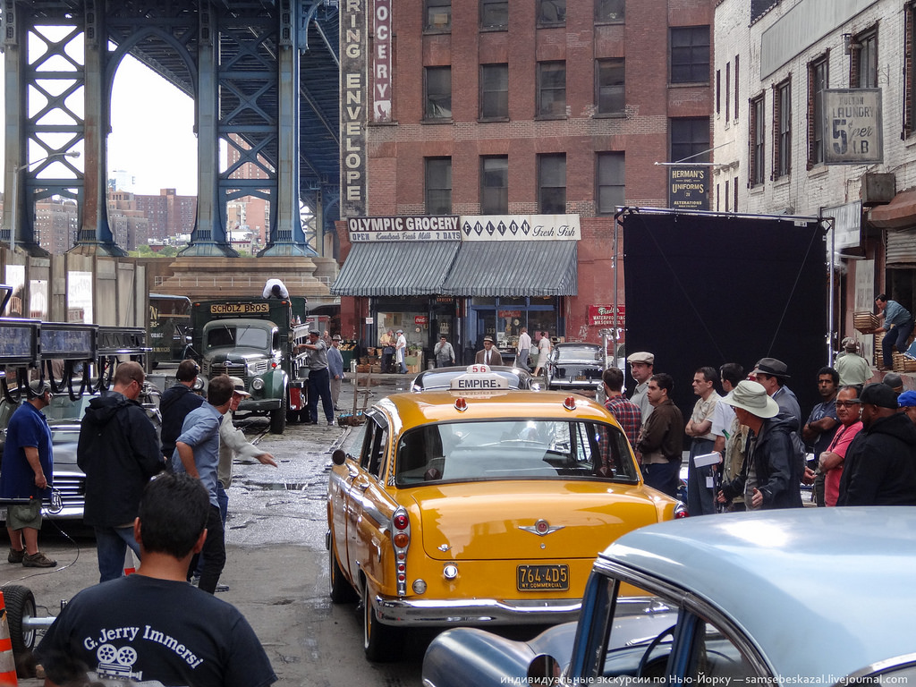 На съемочной площадке фильма Стивена Спилберга На съемочной площадке фильма Стивена Спилберга