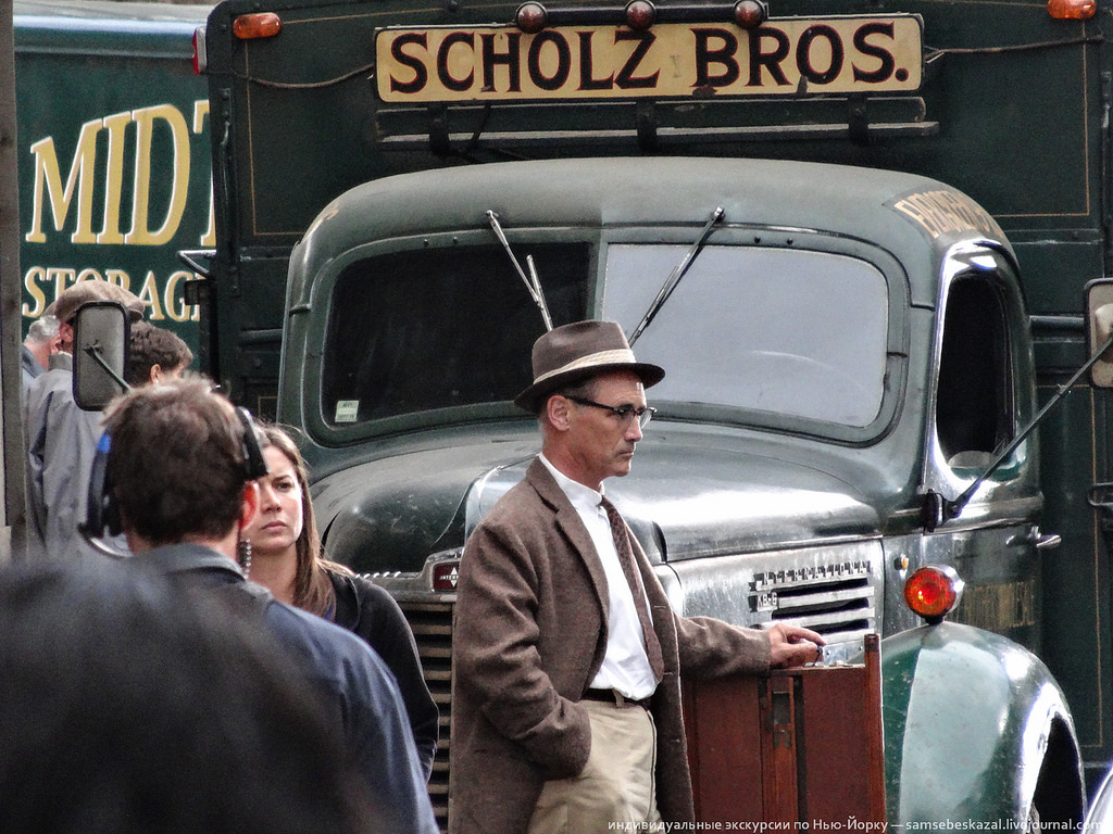 На съемочной площадке фильма Стивена Спилберга На съемочной площадке фильма Стивена Спилберга