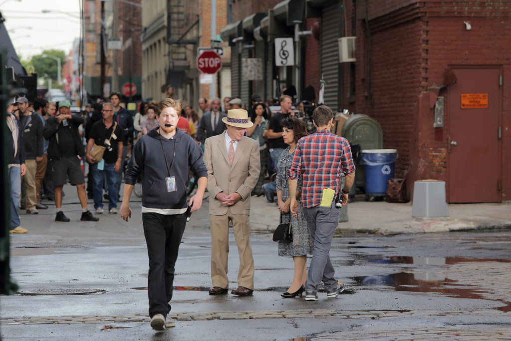 На съемочной площадке фильма Стивена Спилберга На съемочной площадке фильма Стивена Спилберга