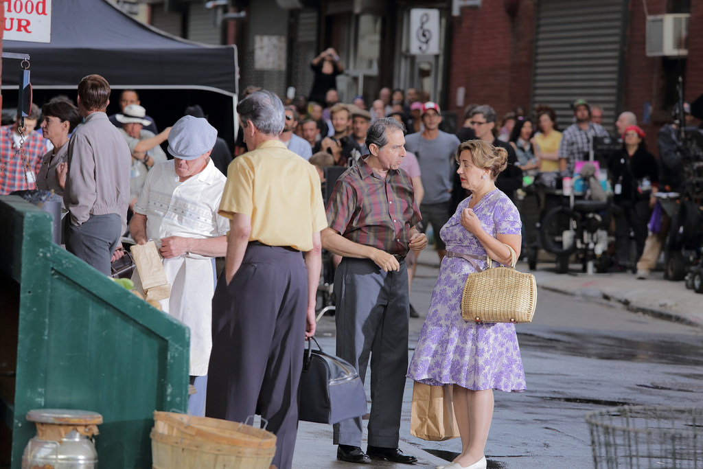 На съемочной площадке фильма Стивена Спилберга На съемочной площадке фильма Стивена Спилберга