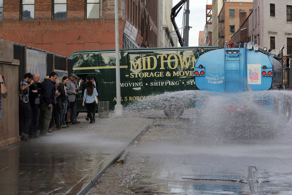 На съемочной площадке фильма Стивена Спилберга На съемочной площадке фильма Стивена Спилберга