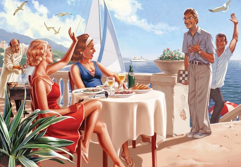 Художник Валерий Барыкин, иллюстрации пин-ап