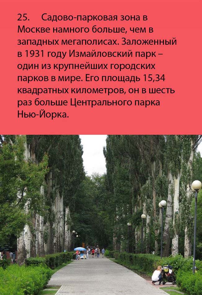 Интересные факты о России