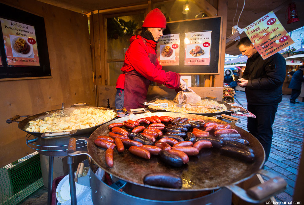 Рождественская ярмарка в Таллине Рождественская ярмарка в Таллине