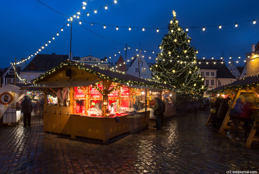 Рождественская ярмарка в Таллине Рождественская ярмарка в Таллине