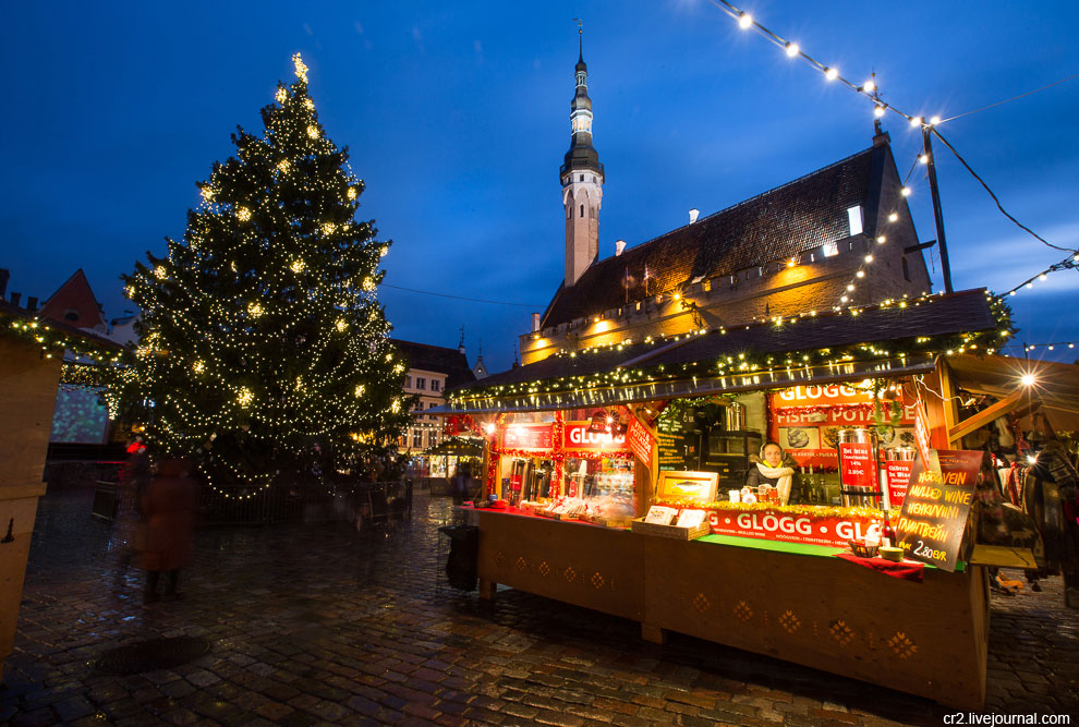 Рождественская ярмарка в Таллине Рождественская ярмарка в Таллине
