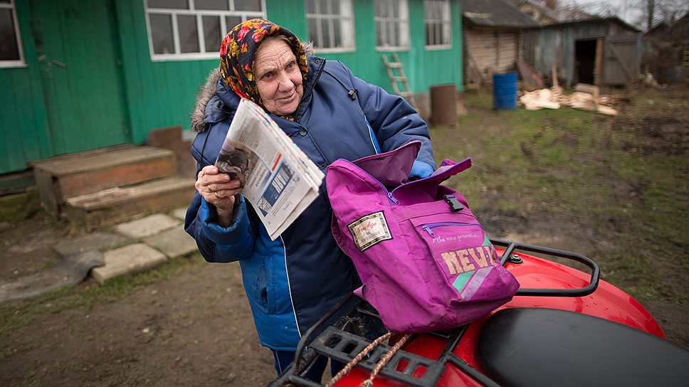 Бабушка с мотором