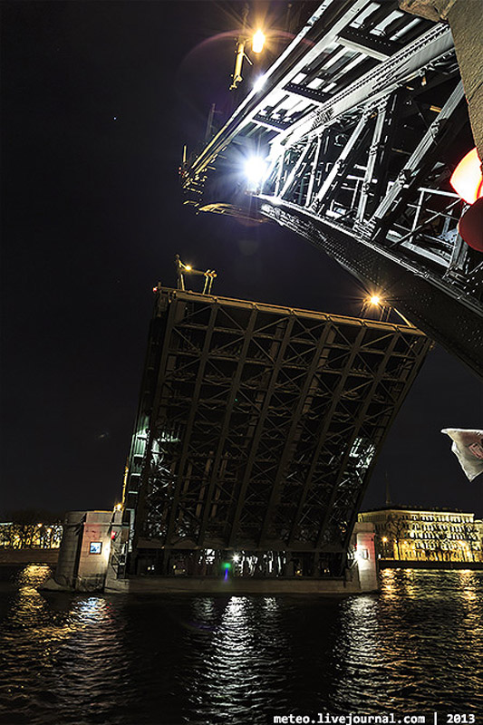 Как устроен Дворцовый мост в Санкт-Петербурге Как устроен Дворцовый мост в Санкт-Петербурге