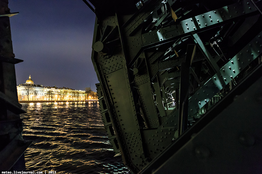 Как устроен Дворцовый мост в Санкт-Петербурге Как устроен Дворцовый мост в Санкт-Петербурге