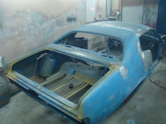 Фотоотчет о реставрации маслкара Plymouth Roadrunner 1971 года