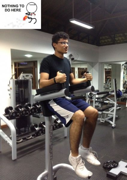 Смешные фото из спортзала