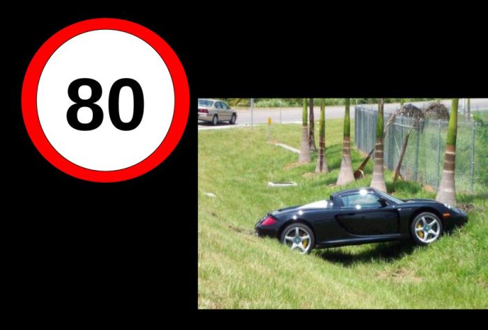 Соотношение скорости и масштаба аварии (11 фото)