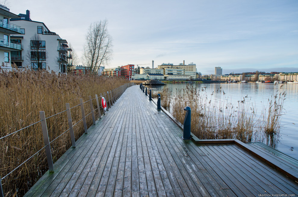 Экоквартал в Стокгольме