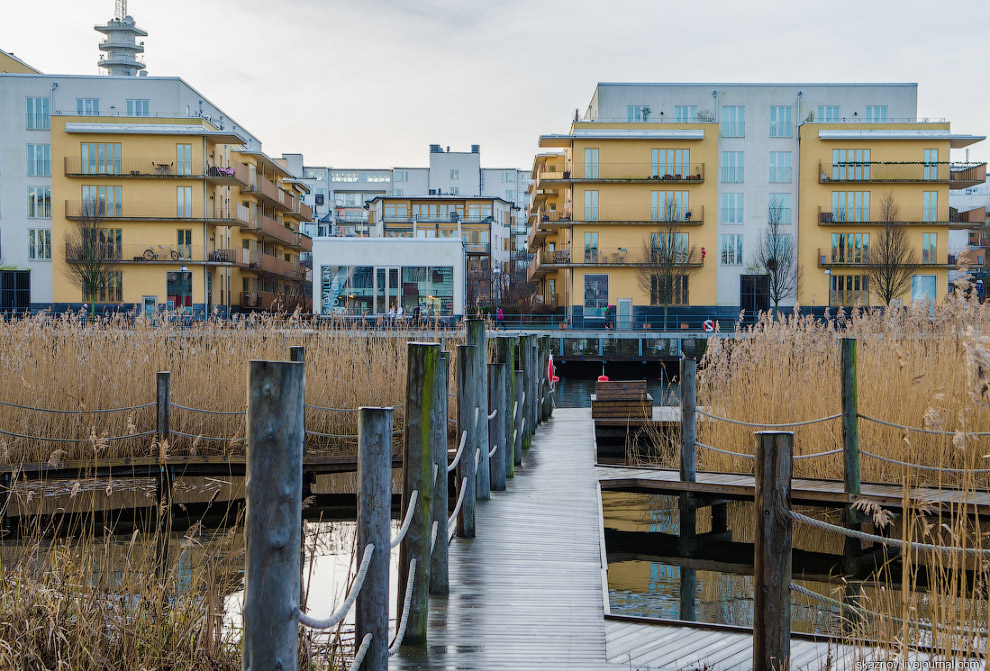 Экоквартал в Стокгольме