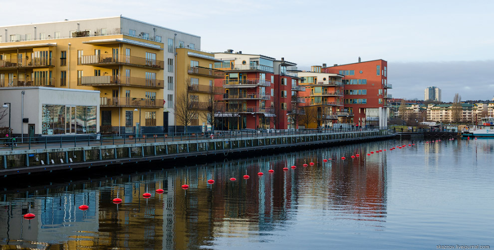 Экоквартал в Стокгольме