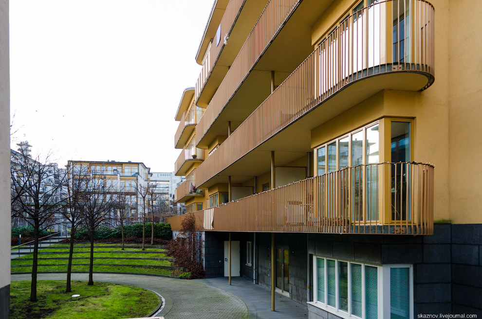 Экоквартал в Стокгольме