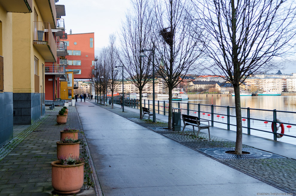 Экоквартал в Стокгольме