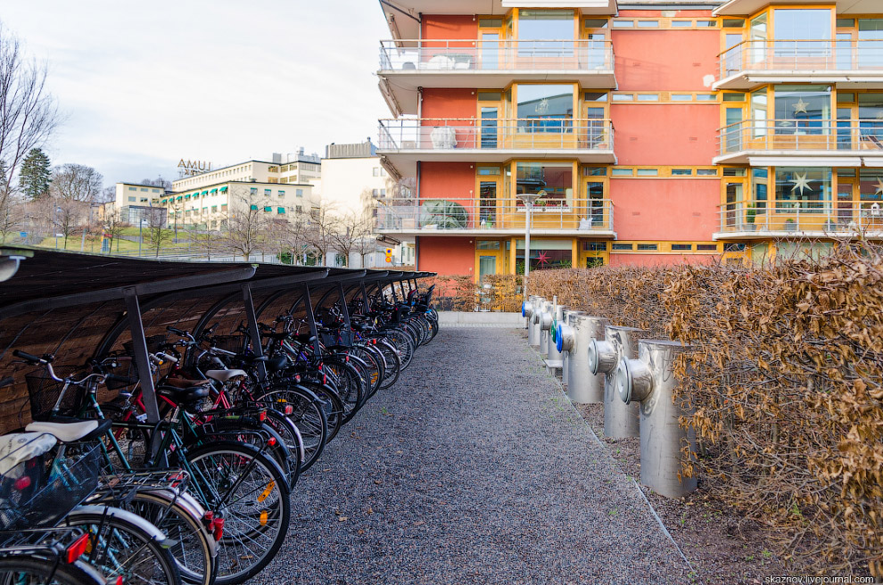 Экоквартал в Стокгольме