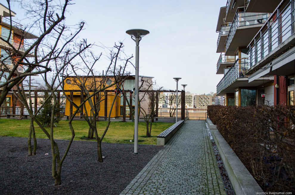 Экоквартал в Стокгольме