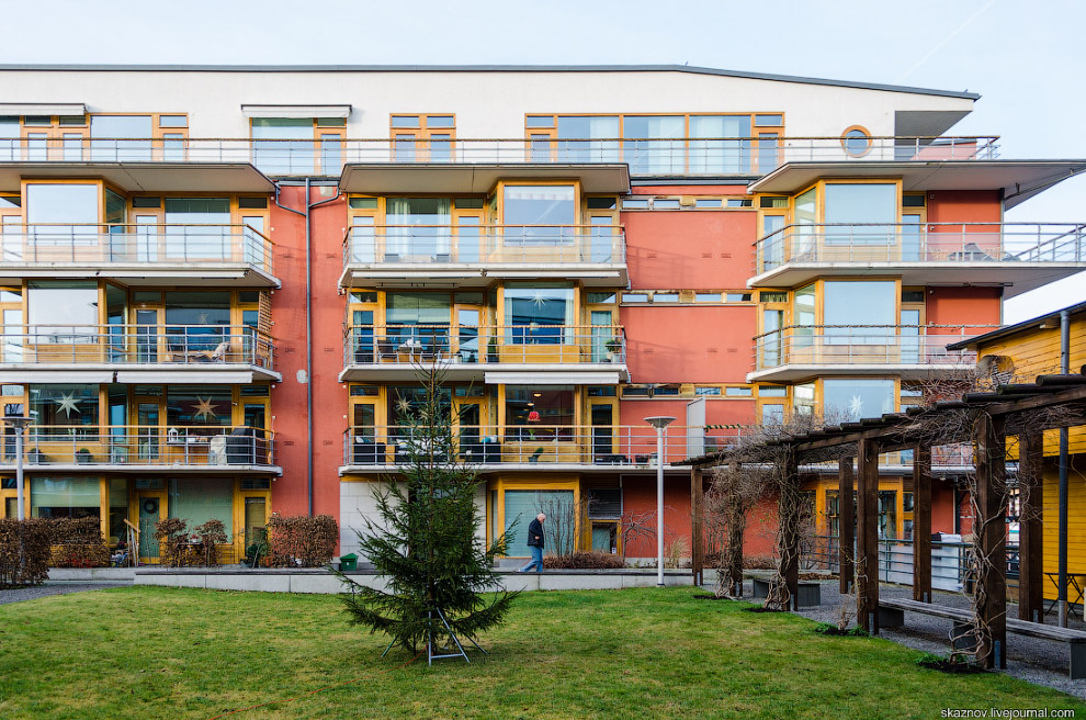 Экоквартал в Стокгольме