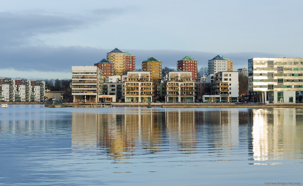Экоквартал в Стокгольме