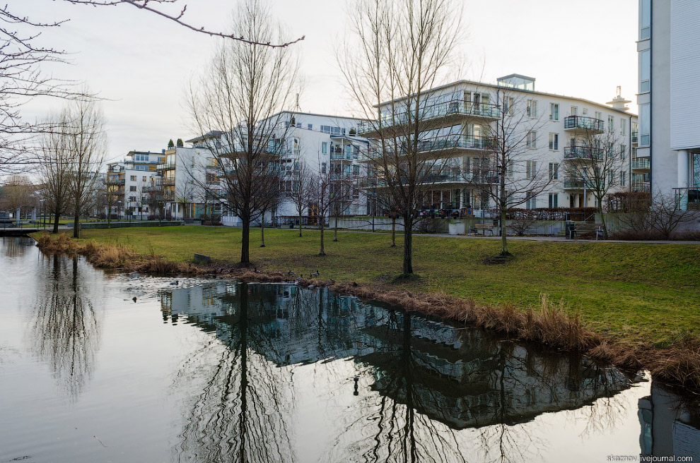Экоквартал в Стокгольме