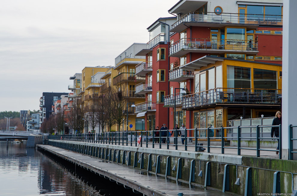Экоквартал в Стокгольме